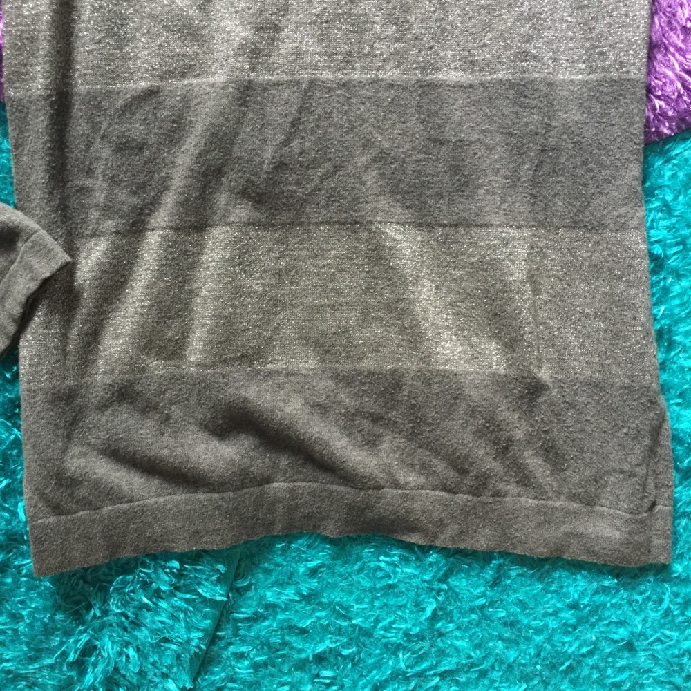 Glitter striped grey cardigan - Picture 7 of 7